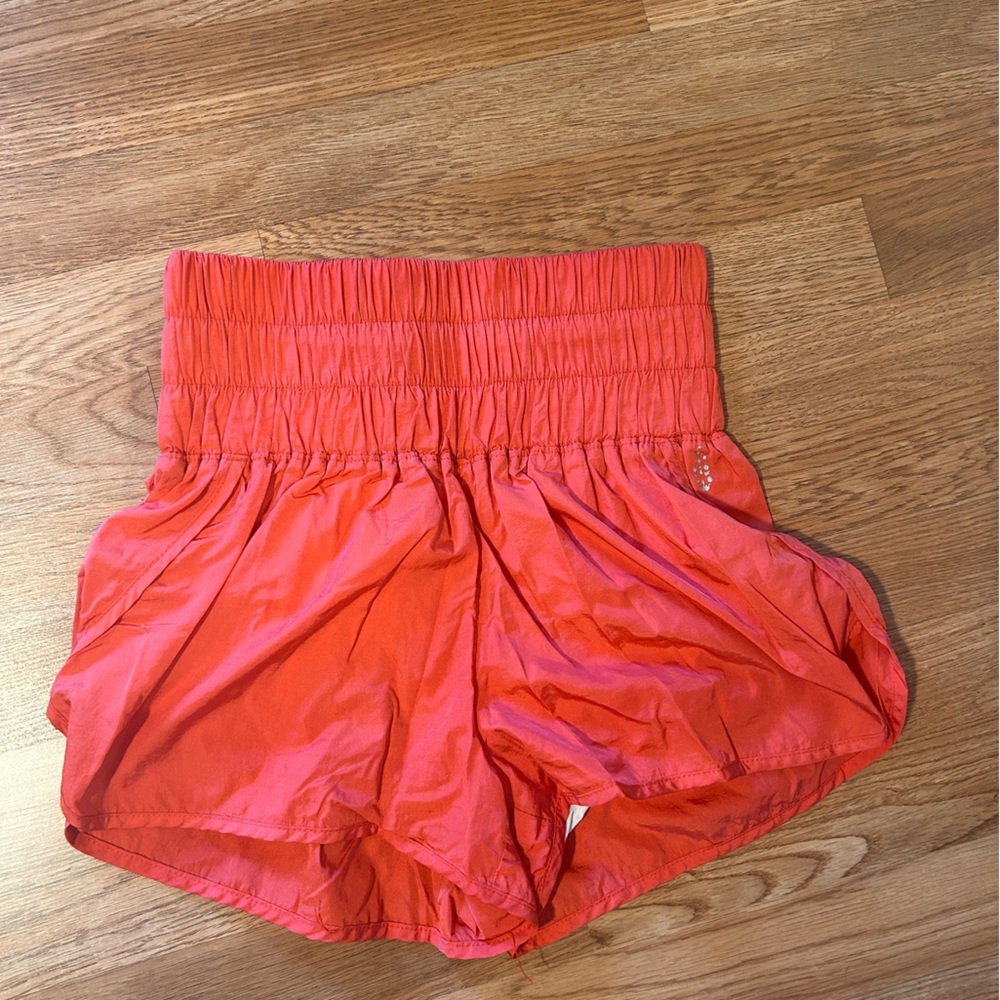 free people the way home shorts red size M